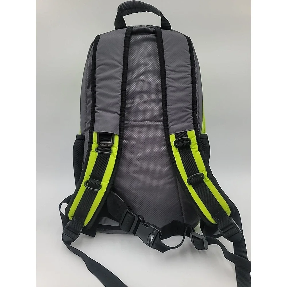 Piscifun Insulated Backpack Cooler Green Gray Pockets Camping Hiking Backpacking